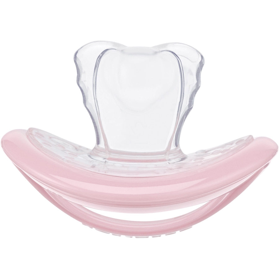 CURAPROX baby Schnuller Gr. 1 ab dem 7. Monat in pastell rosa, duo