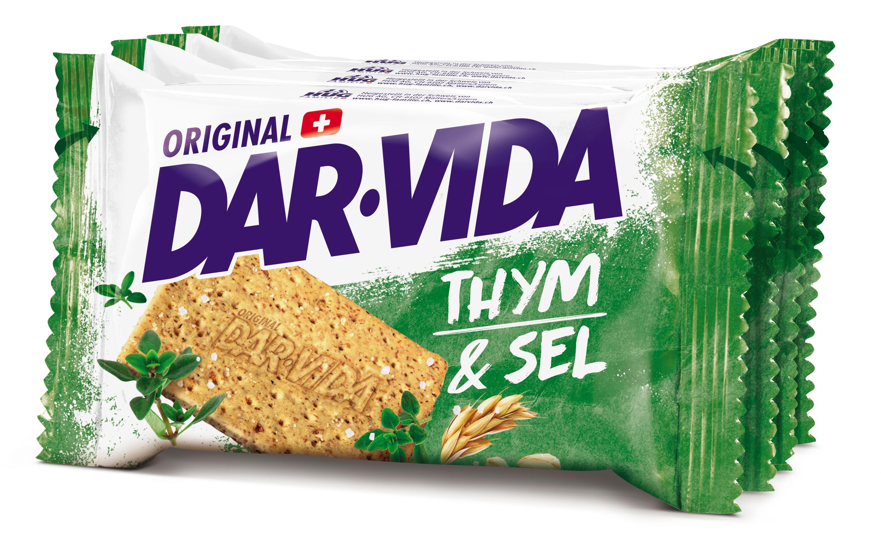 Snack extra fin Thym-Sel 4 x 46 gCracker-Packs