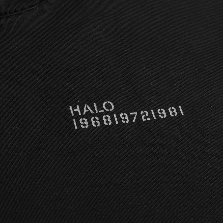 HALO Cotton Sweat à Capuche - Noir