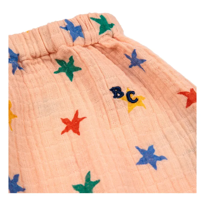Bobo Choses Sarouel Texturé Etoiles | Abricot