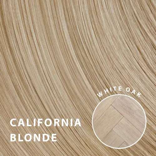 Super Thick 22 Inch 5 Piece Straight Clip In Hair Extensions California Blonde