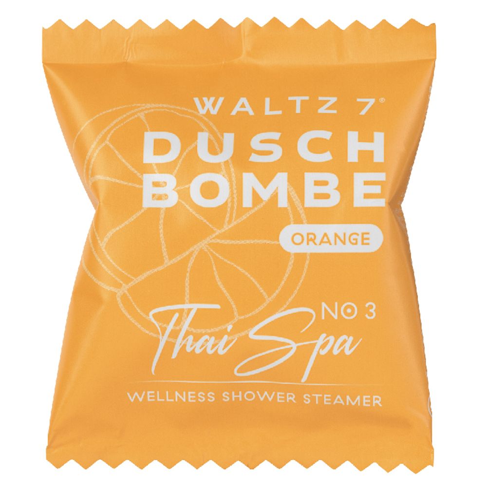 WALTZ 7 Wellness-Duschbombe Orange