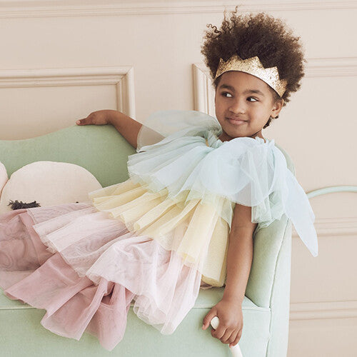 Meri meri verkleedkleding regenboogprinses - 5-6 jaar