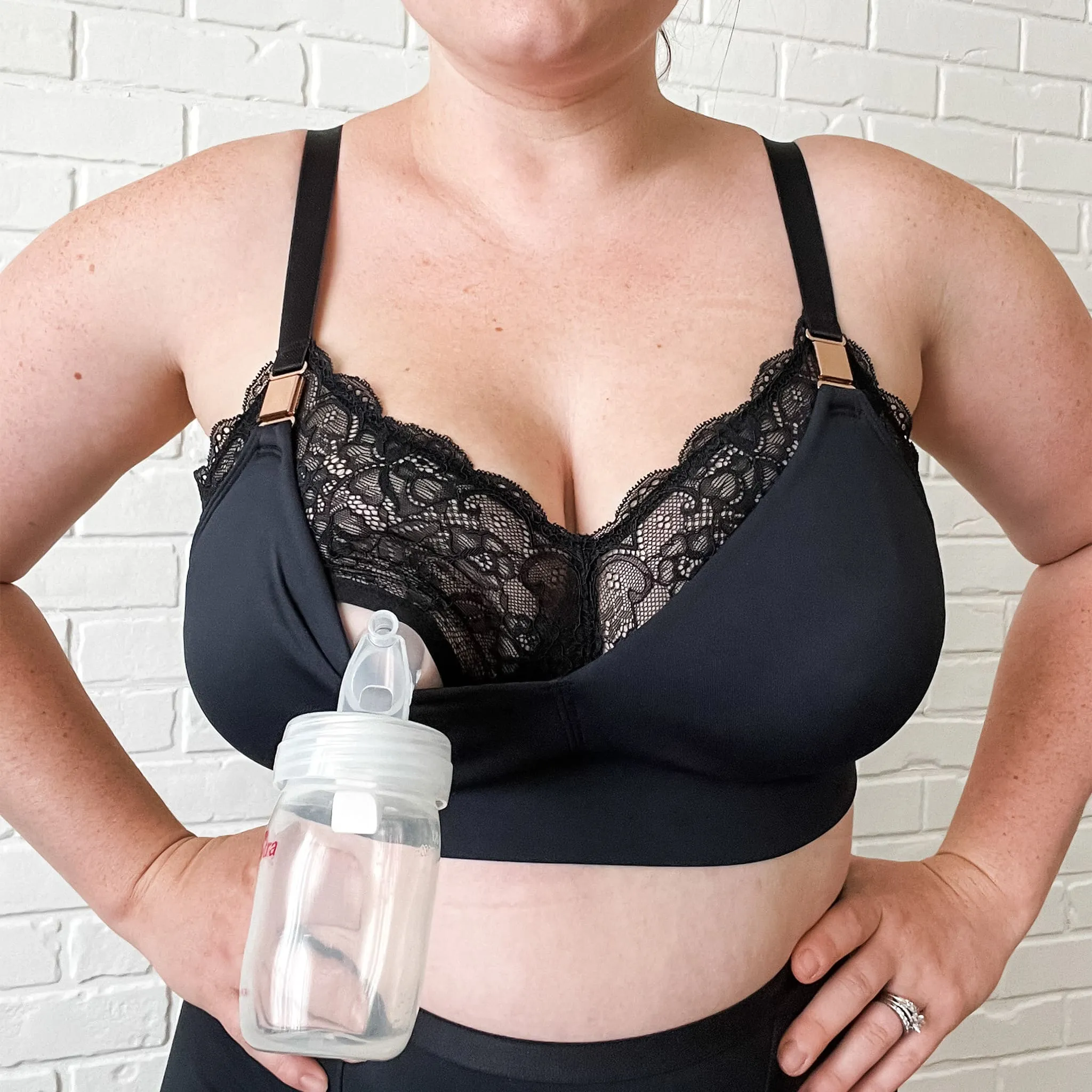 Davin & Adley Bralette de Maternité et d’Allaitement pour Forte Poitrine - Ella
