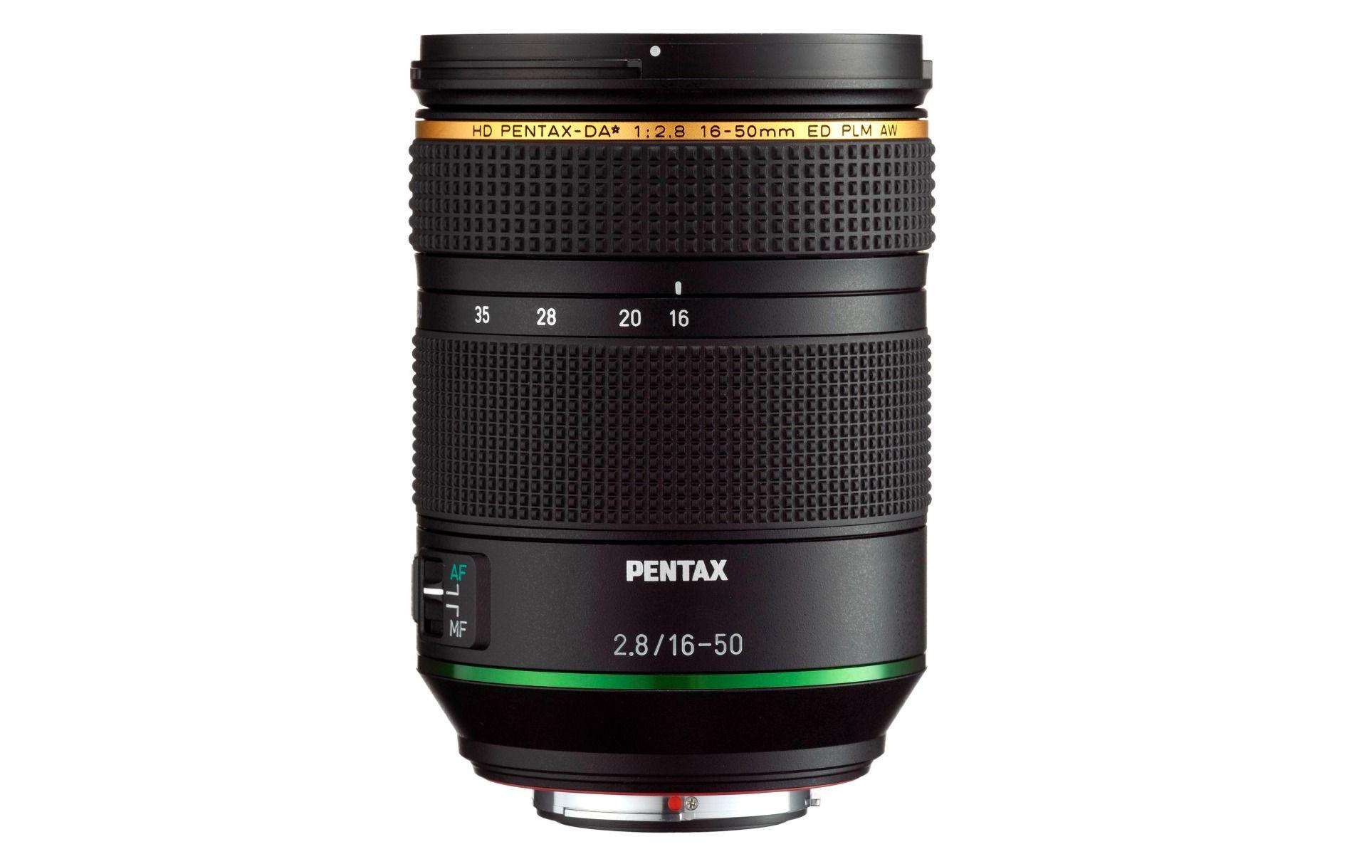 Zoomobjektiv HD DA 16-50mm F/2.8 ED PLM AW Pentax K<br>Kontrastreiches, hochauflösendes Zoomobjektiv mit minimalen Aberrationen