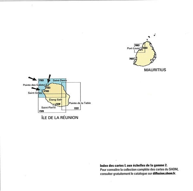 EPSHOM - 7183L LA REUNION