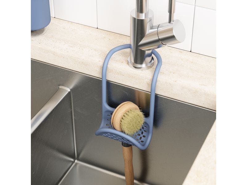 Umbra Spültroganhänger Sling Flexible Blau Flexible Spülbeckenablage