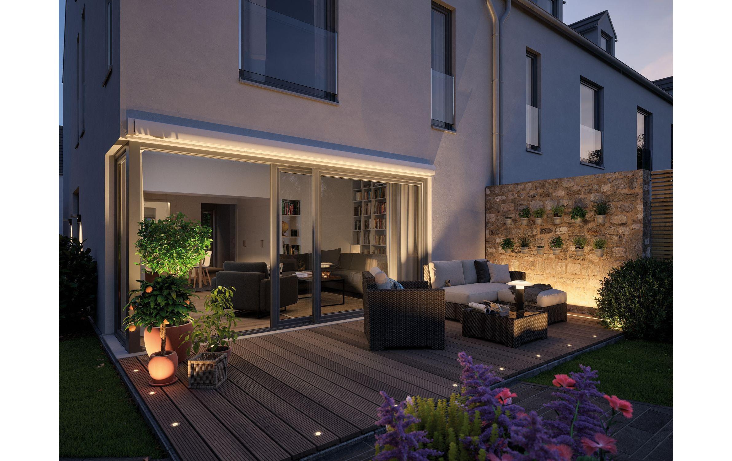 Paulmann Gartenleuchte »Plug & Shine Fl« Warmweiss