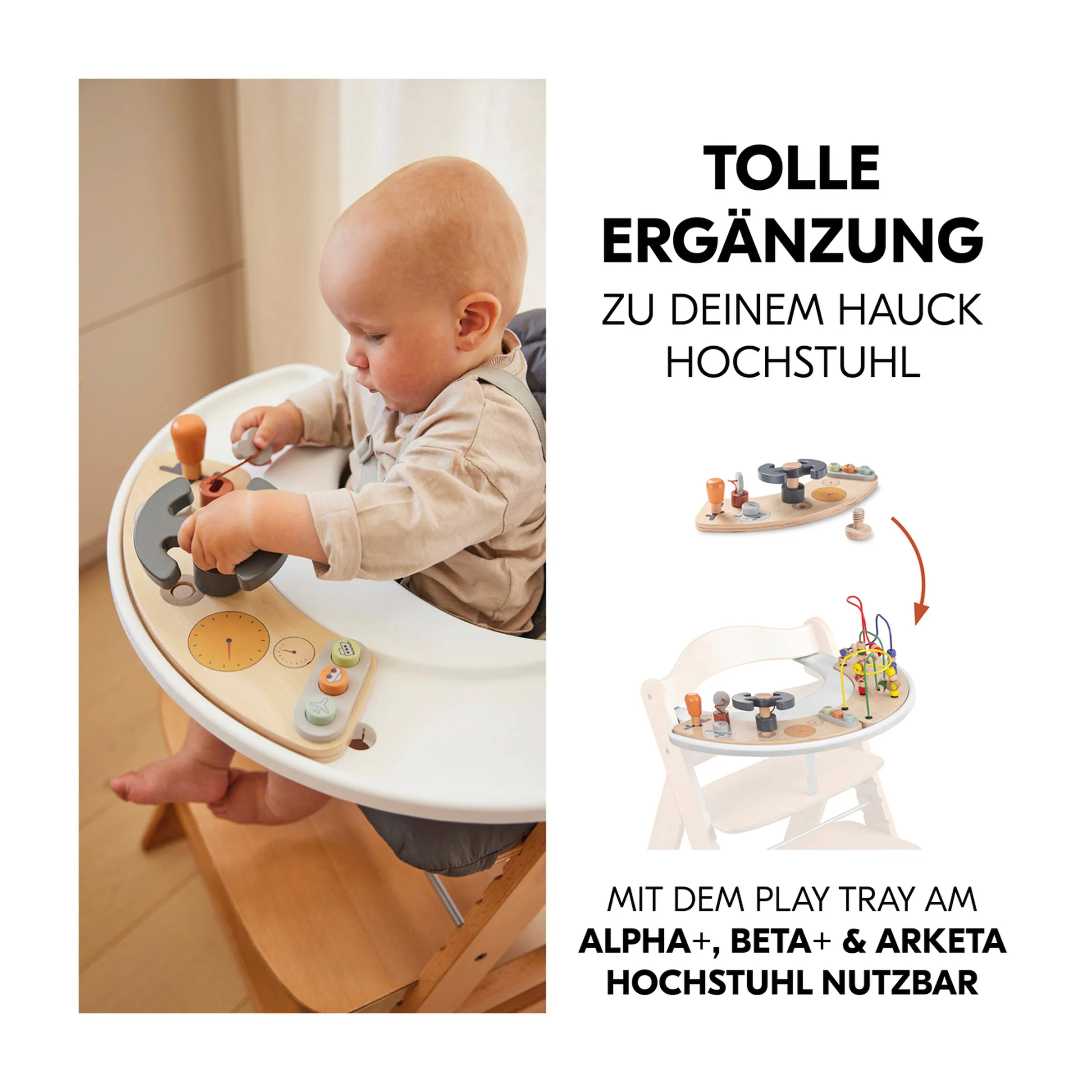 Hauck Spielset für Hochstuhl Play Cockpit