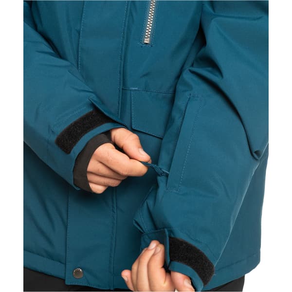 Veste de ski QUIKSILVER MISSION SOLID JK MAJOLICA BLUE