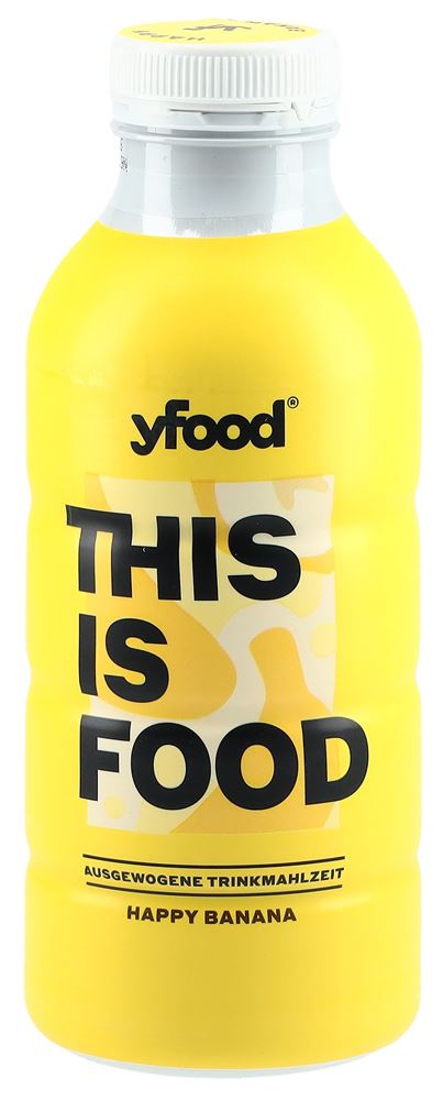 YFOOD Trinkmahlzeit<br>500 ml, Flasche, flüssig, Happy Banana