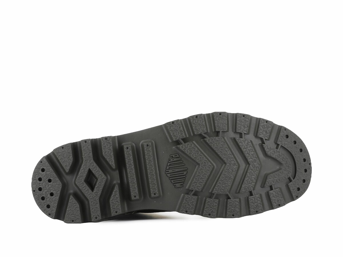 PALLADIUM<br>Botas de tornozelo Pampa Zip em couro de baixa densidade