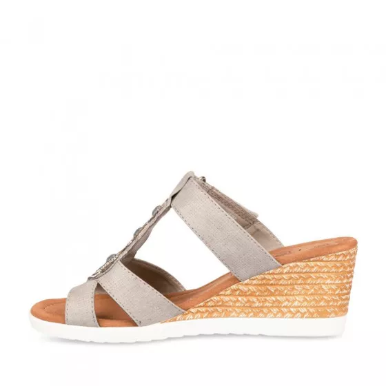 Mules GRIS NEOSOFT FEMME