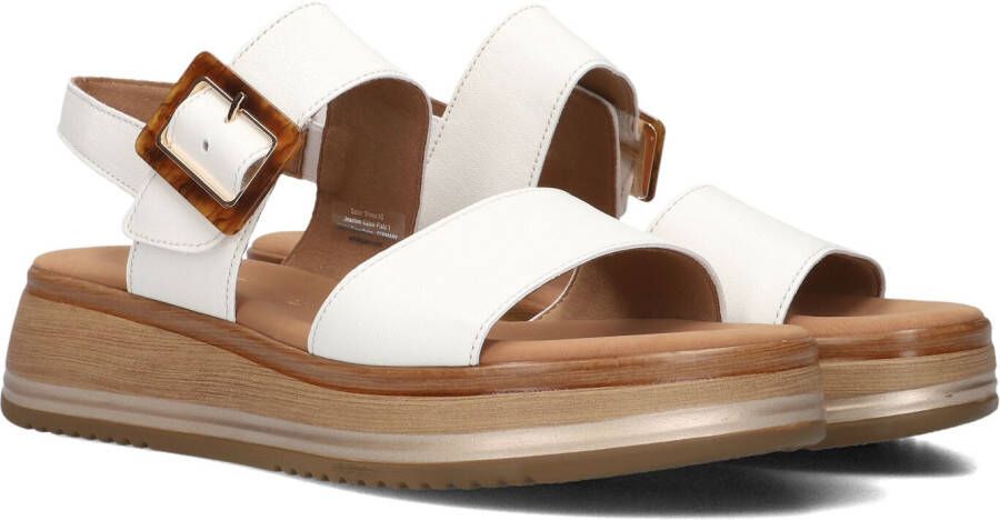 GABOR Dames 744 Maat: 40 5 Materiaal: Leer Kleur: Wit