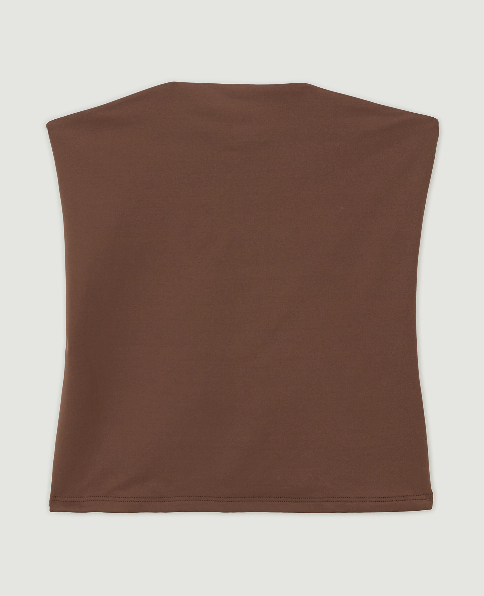 Top bustier - Marron