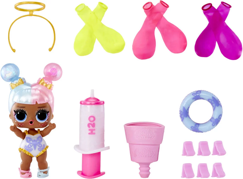 LOL SURPRISE -  POUPEE AVEC BALLON A EAU  7,5CM