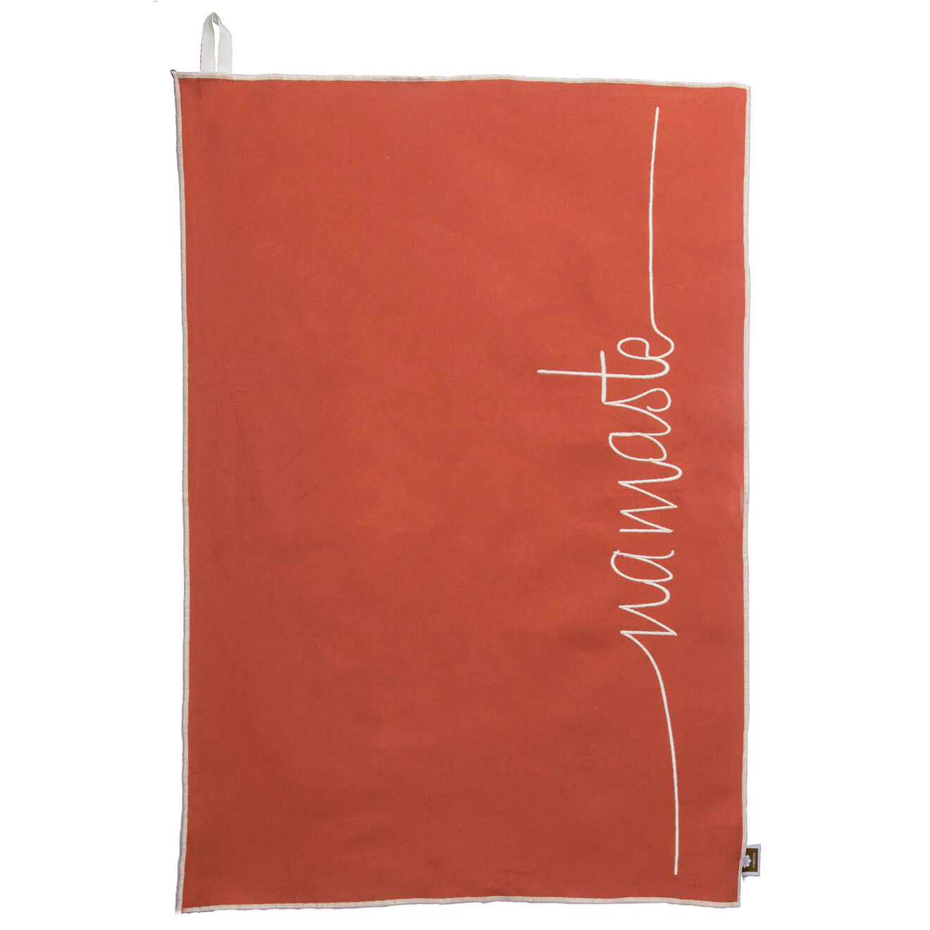 Febronie 2 Torchons en Coton Namaste terracotta - 50x75 cm