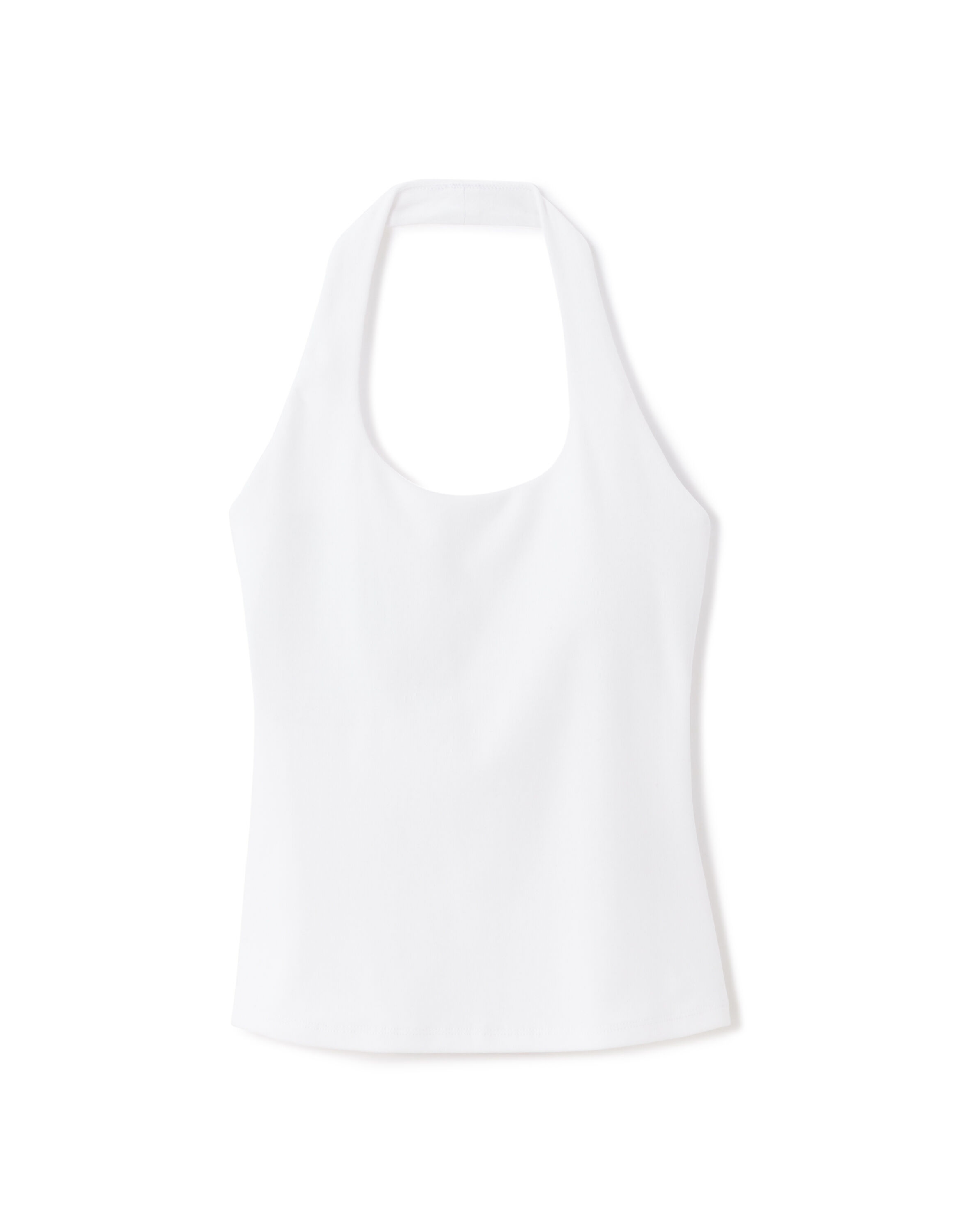 Débardeur dos nu avec brassière intégrée - blanc