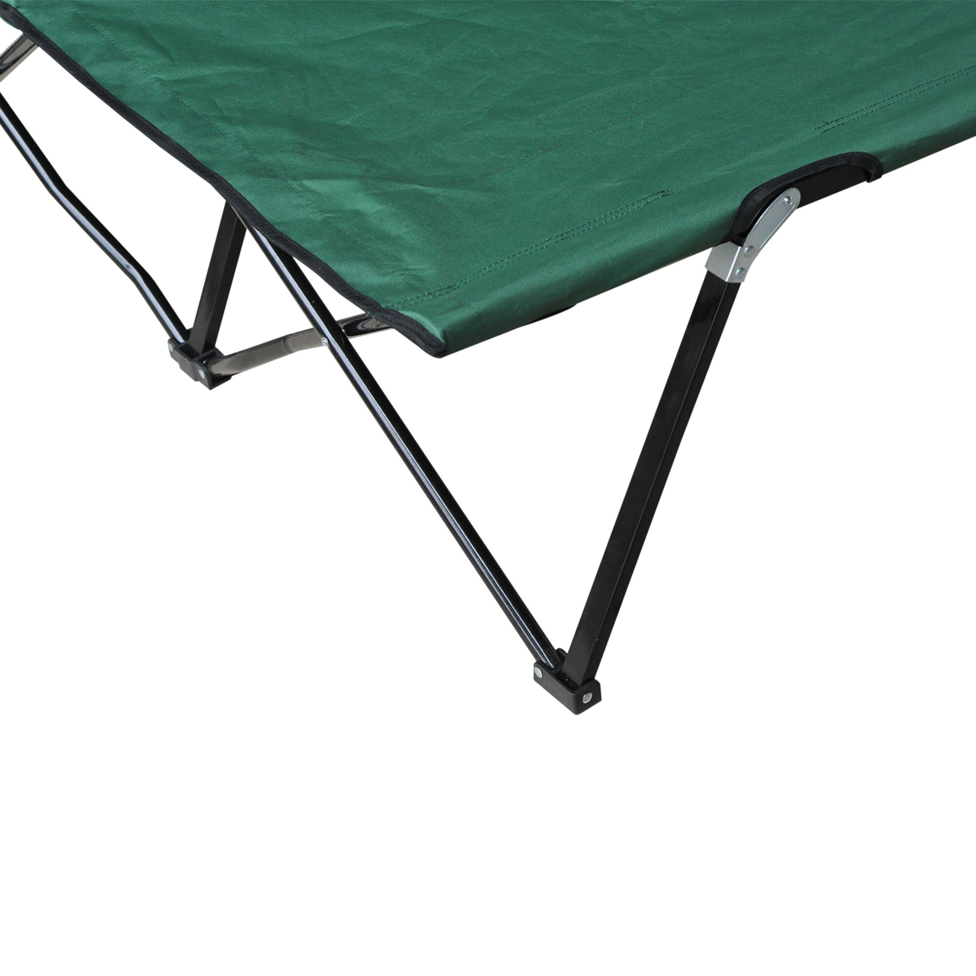 Outsunny Feldbett mit Tragetasche 193L x 125B x 40H cm
