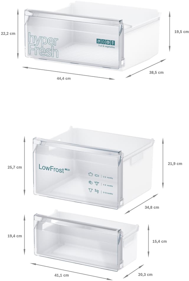 Siemens iQ300 kølefryseskab KI87VVFE1 (integreret)