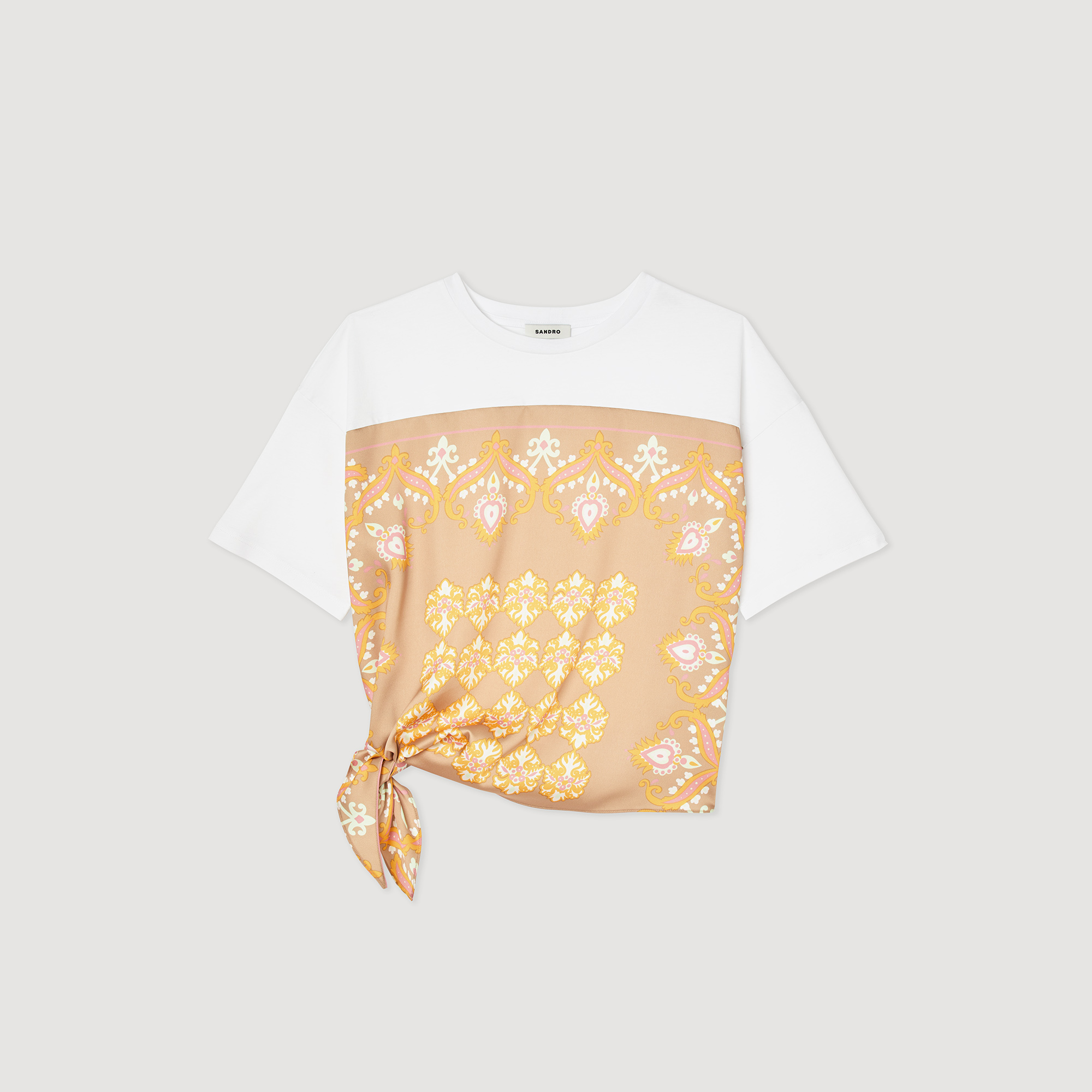 T-shirt foulard