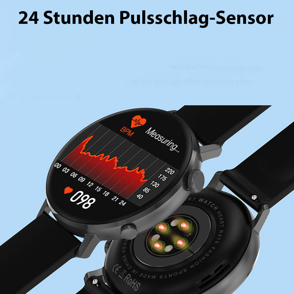 Fitness Tracker Smart Watch 1.45