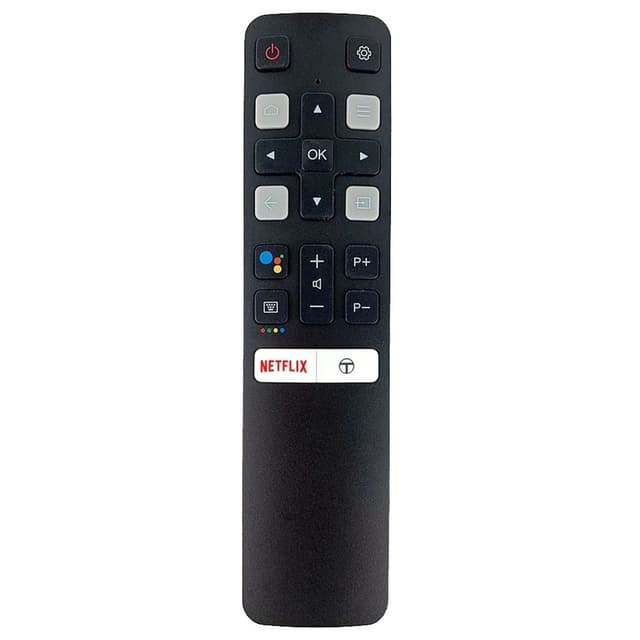 Stemmefunktion TV fjernbetjening Erstatning for RC802V TCL TV FUR6