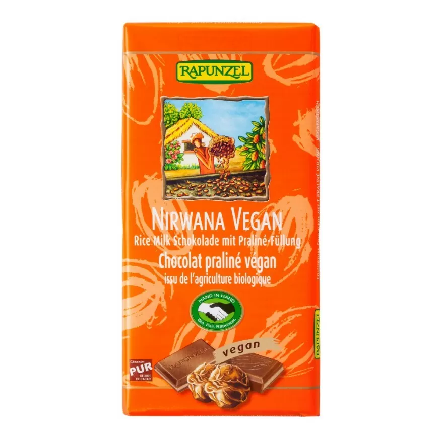 Rapunzel Rischokolade med Praline Ø - 100 g