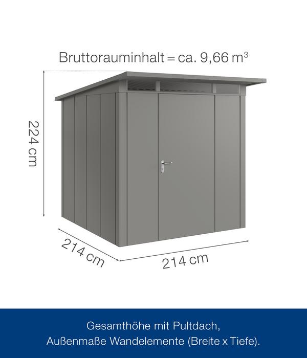 Hörmann Metallgerätehaus Juno JPD5 L-Sk