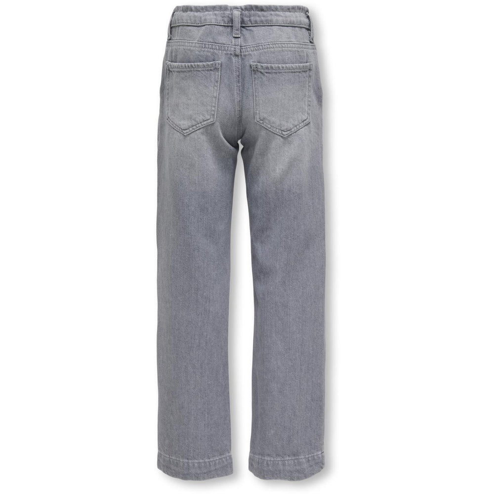 Køb kids ONLY Medium Grey Denim Comet Straight Leg Denim Jeans