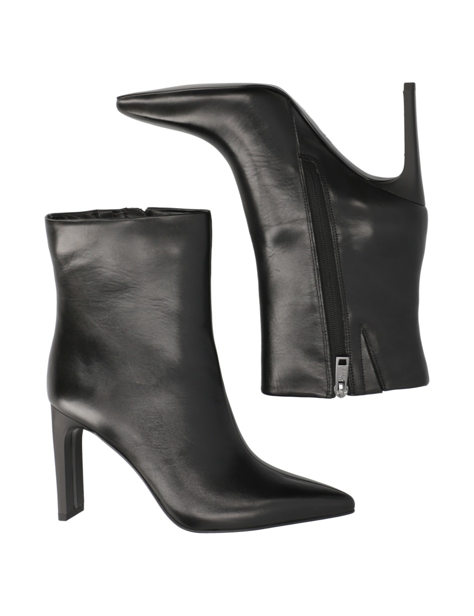 Glattleder Stiefelette