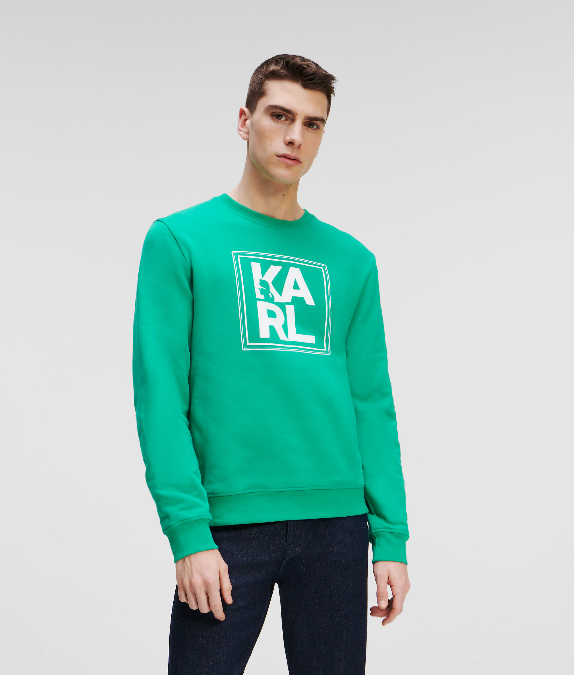 SWEAT-SHIRT ATHLEISURE À GROS LOGO KARL