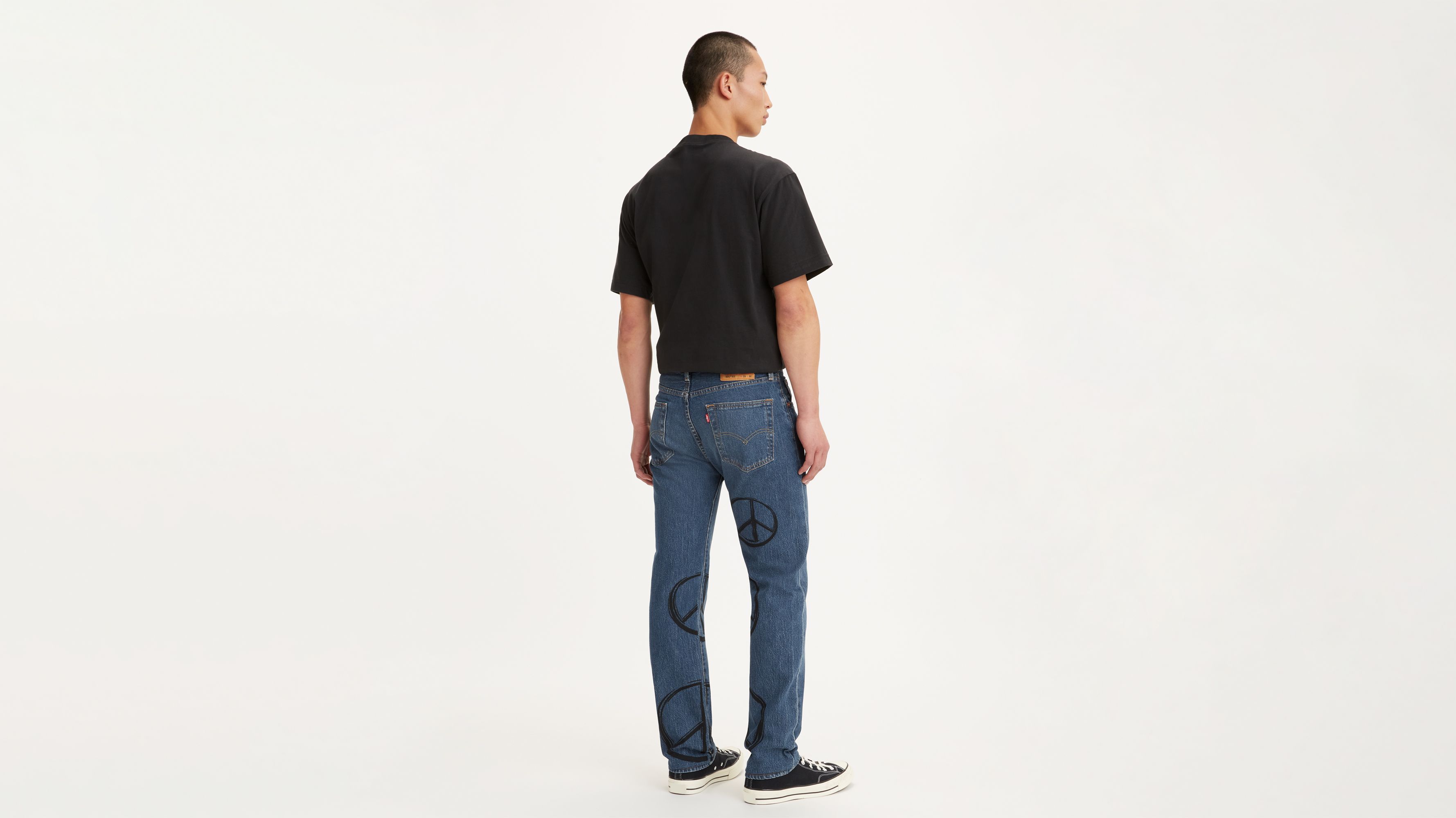 Jean Levi's® X Jaden Smith 501® - Medium Indigo - Bleu