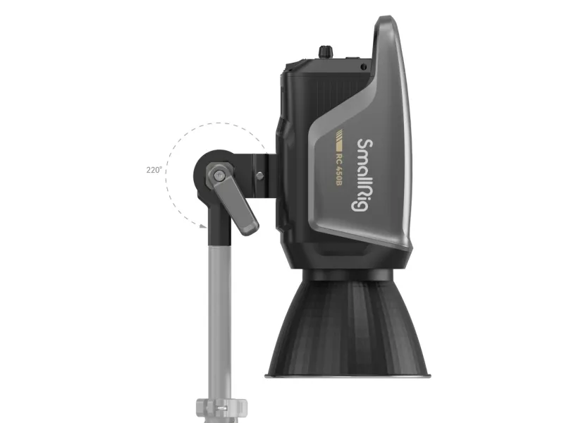 SmallRig RC 450B COB LED Video Light, 499,8 W, LED, Varm hvid, 2700 K, 6500 K, Sort