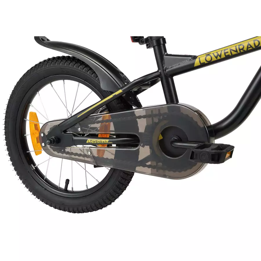Löwenrad Kinderrad 16 Zoll LR Classic schwarz