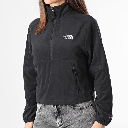 Veste Outdoor Polaire Femme Polartec 100 A7ZY3 Noir