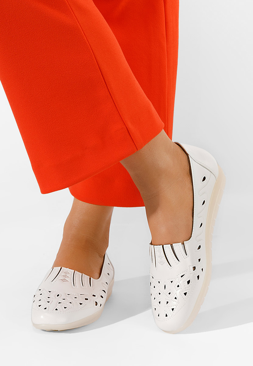 Espadrilles femme blanches Miglia