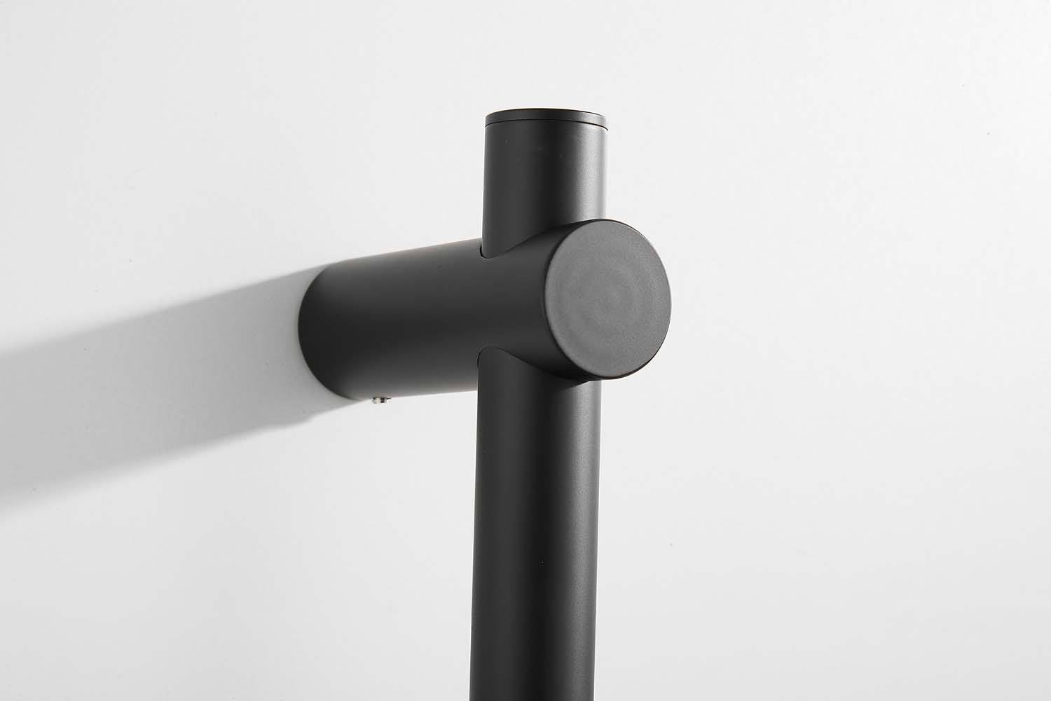 Saniclear Plus douche glijstang 60cm zwart mat