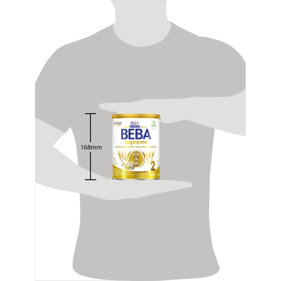 Nestlé BEBA SUPREME 2 Folgemilch 6x 800g nach dem 6. Monat