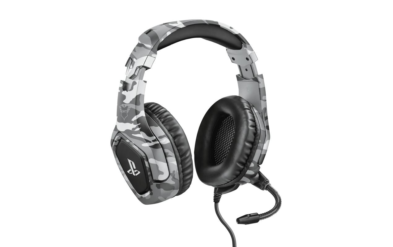 Headset GXT 488 Forze-G PS4/PS5 GrauGaming-Headset exklusiv für PS4 und PS5 mit einklappbarem Mikrofon und verstellbarem Kopfbügel