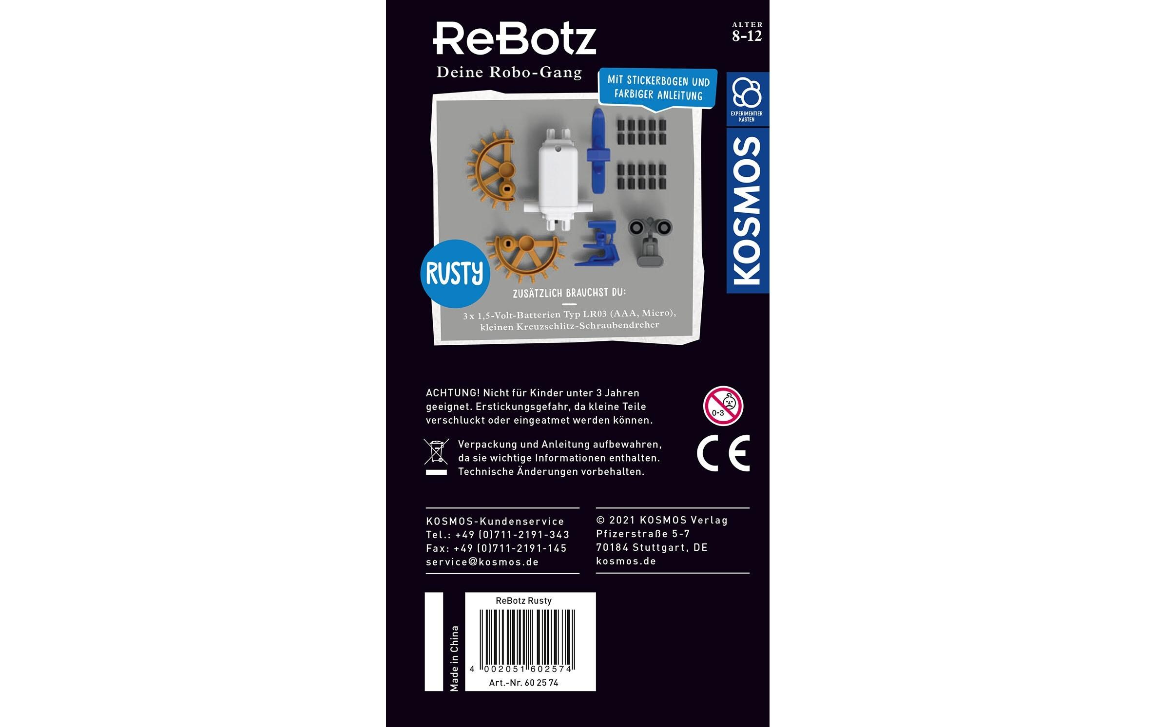 Experimentierkasten ReBotz: Rusty der Crawling-BotDie Robo-Gang zum Sammeln und kombinieren