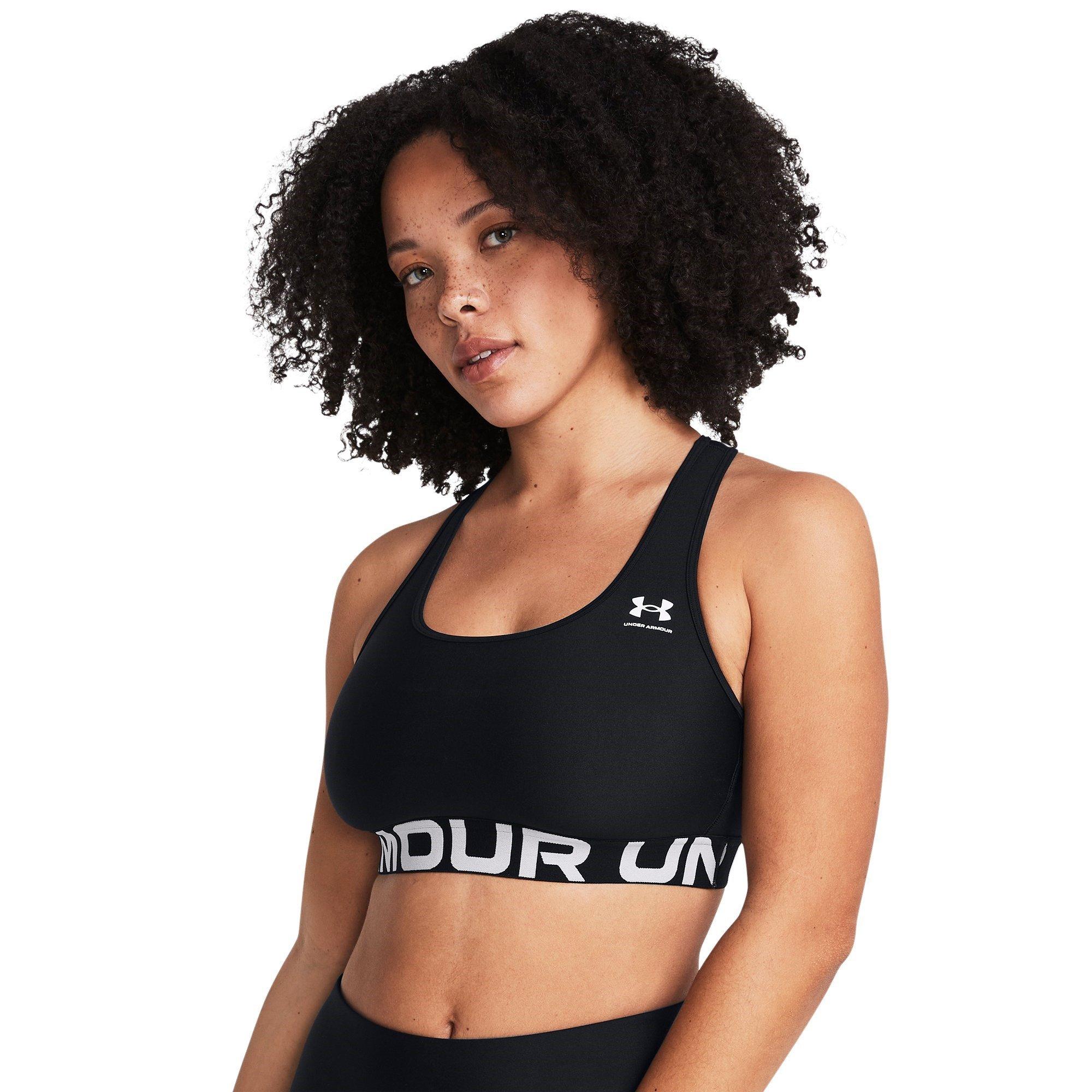Under Armour HeatGear® Armour Mid Branded Sports Bra Women