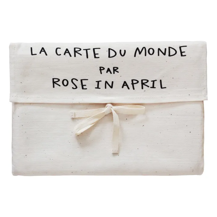 Rose in April Carte du monde version française