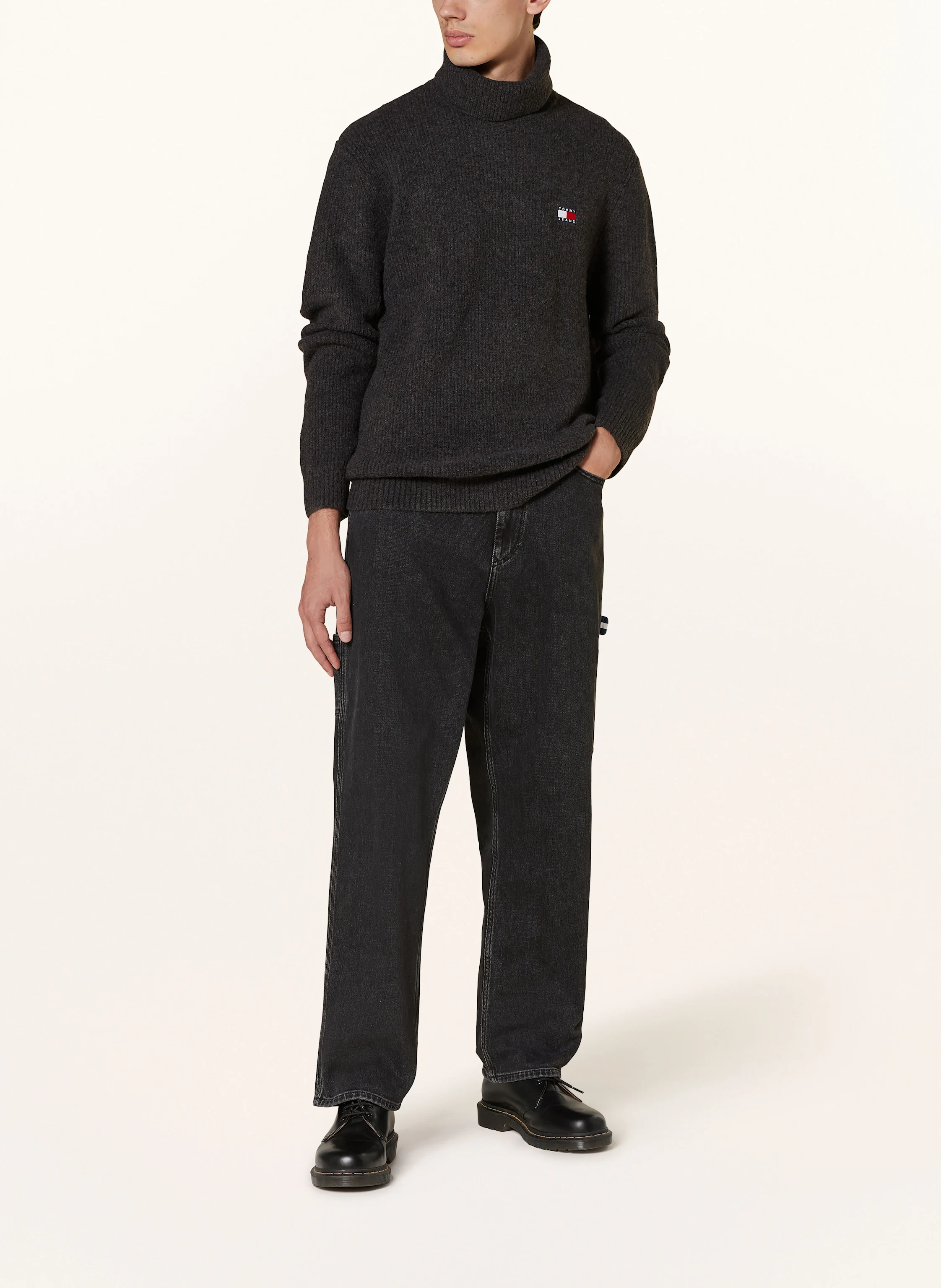 TOMMY JEANS Rollkragenpllover