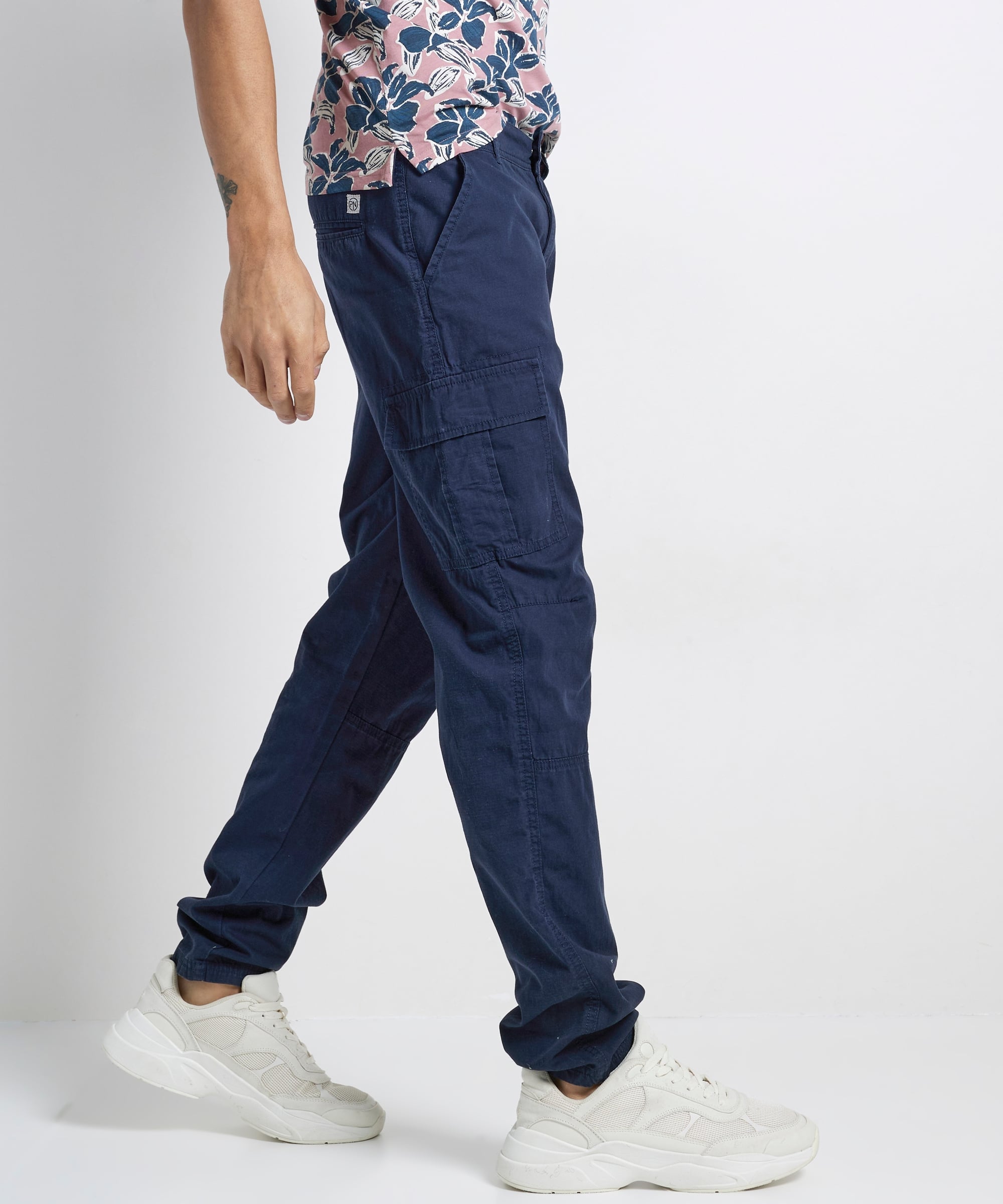 regular fit cargo broek