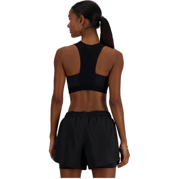 Brassière trail NEW BALANCE NB SLEEK MEDIUM SUPPORT POCKET SPORTS BRA W BLACK