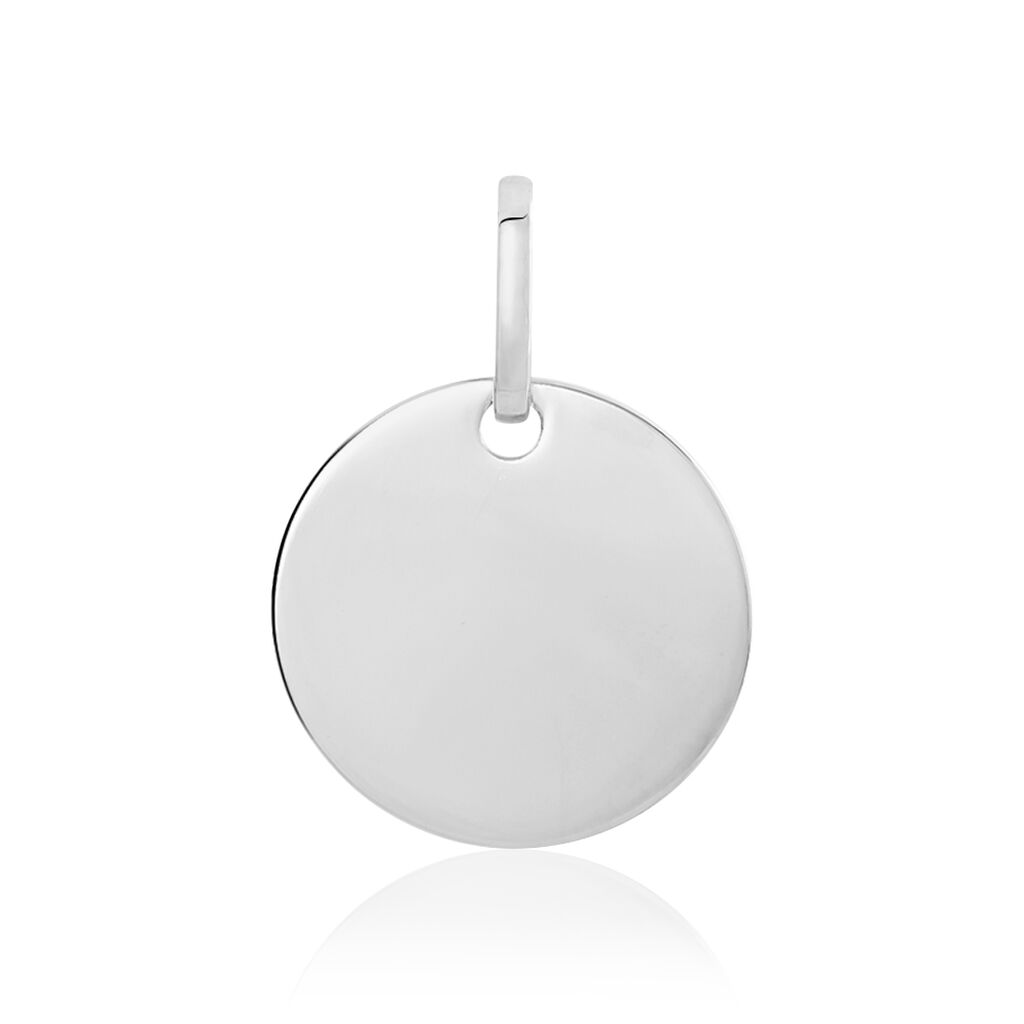 Pendentif Elisandre Argent Blanc