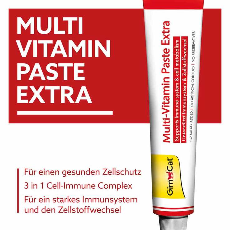 Gimpet Multi-Vitamin-Extra Paste für Katzen, 100 g