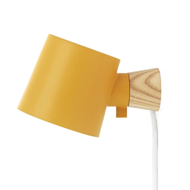 Normann Copenhagen - Rise Wandleuchte, gelb