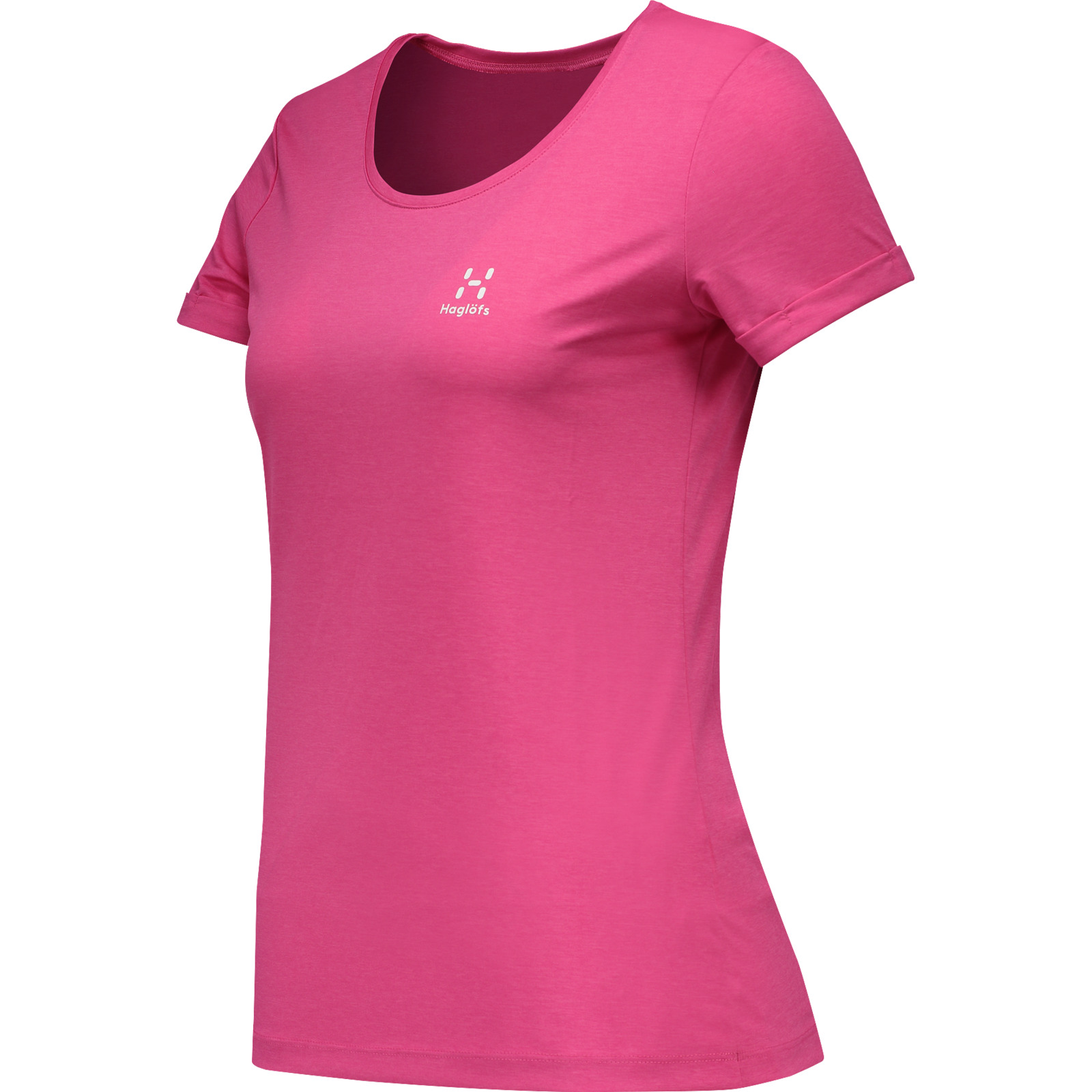 Haglöfs Ridge Hike Damen-T-Shirt XS, pink